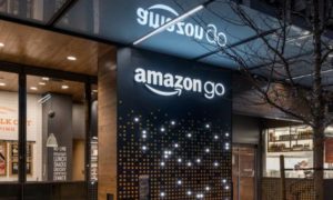 La devanture du premier Amazon Go de Seattle (Photo Amazon)