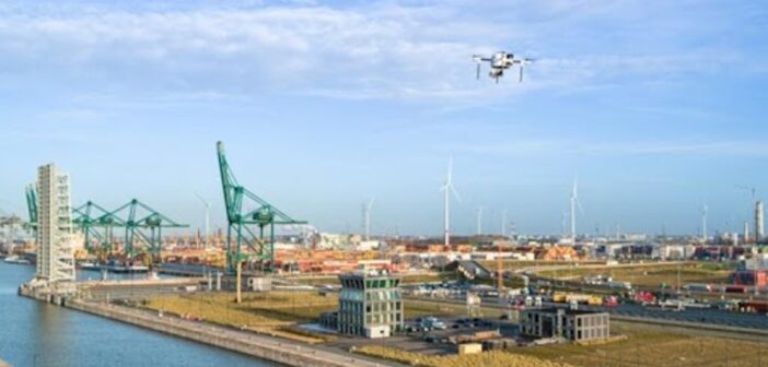 Six drones accompagnent les opérations du port d’Anvers-Bruges